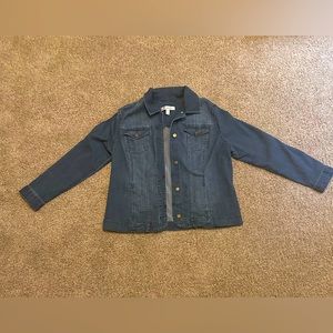 Croft&Barrow Stretch-Denim Jacket